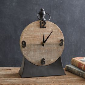 Modern Farmhouse Tabletop Clock
