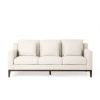Mirod Comfy 3-seat Sofa with Wooden Legs, Modern for Living Room and Study