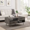 Modern Hairpin-Leg Coffee Table â€“ Slate Grey