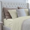 Premium 4-Piece Tencel Lyocell sheet Set, Silky Soft 100% Tencel, Oeko-TEX Certified, Queen - CrÃ¨me