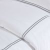 100% Cotton Sateen Embroidered Comforter Set
