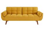 New Design Velvet Sofa Furniture Adjustable Backrest Easily Assembles Loveseat